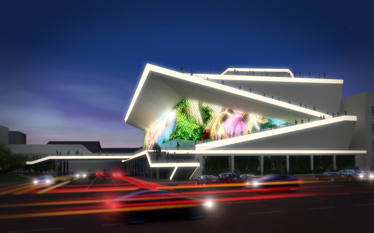 Красивые здания кинотеатров