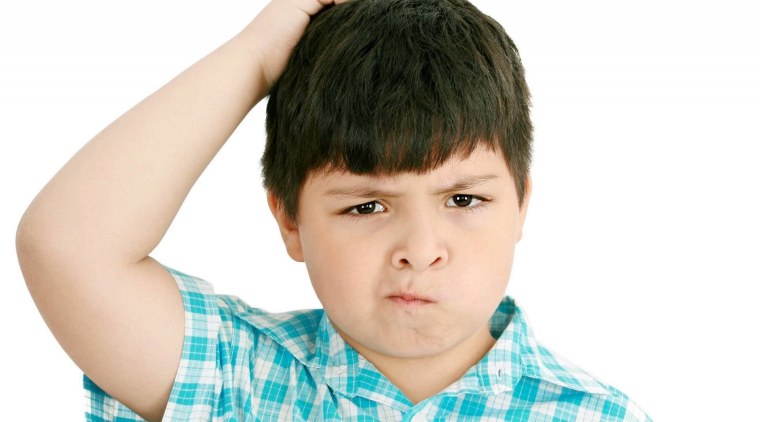 Человек с облачком над головой