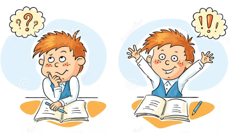 Студент задумался иллюстрация