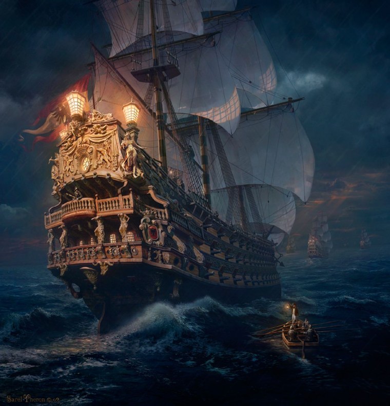 Месть королевы Анны пираты Карибского моря 5