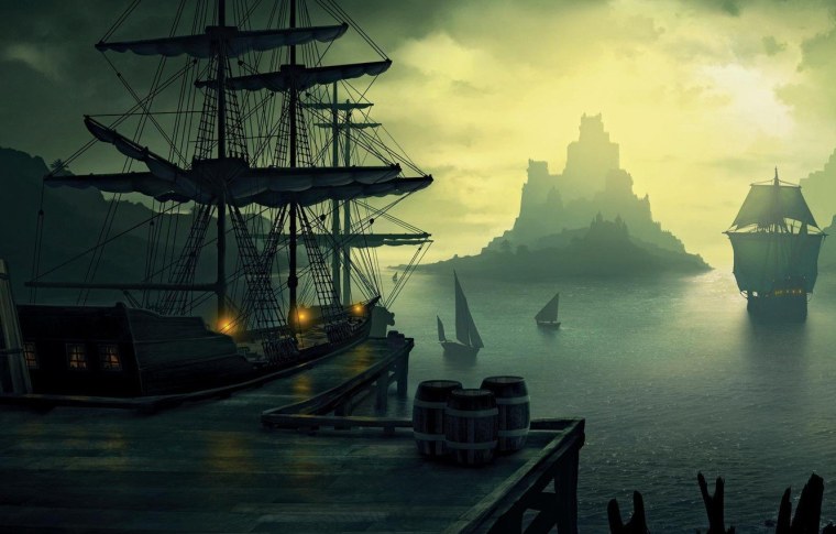 Пиратские корабли в Гавани