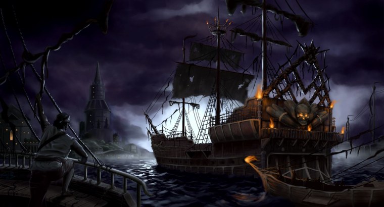 Корабль "Летучий голландец"