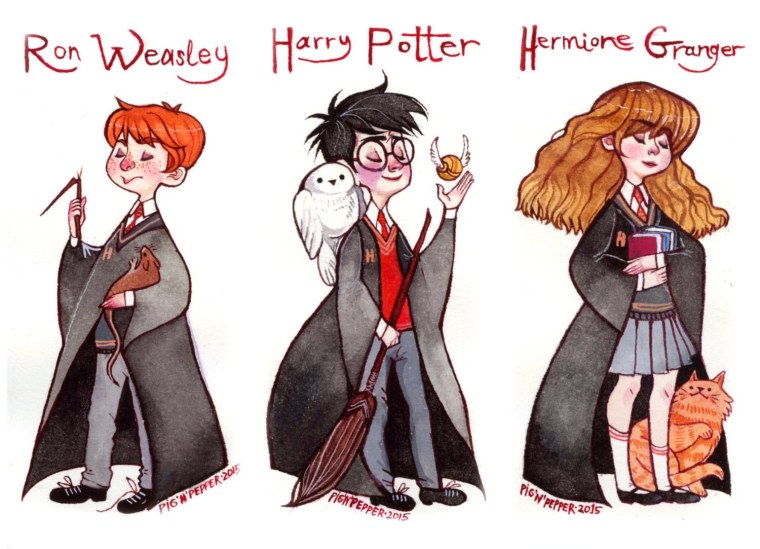 Гарри Поттер Букля арт