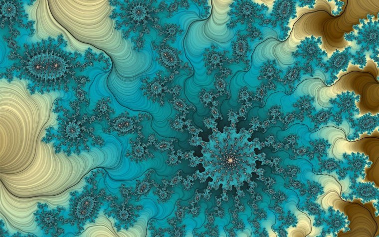 Голубой и золотой