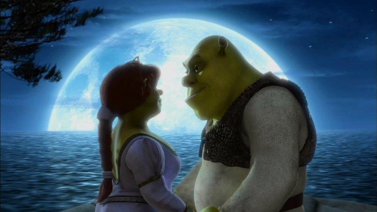 Шрек и Фиона медовый месяц