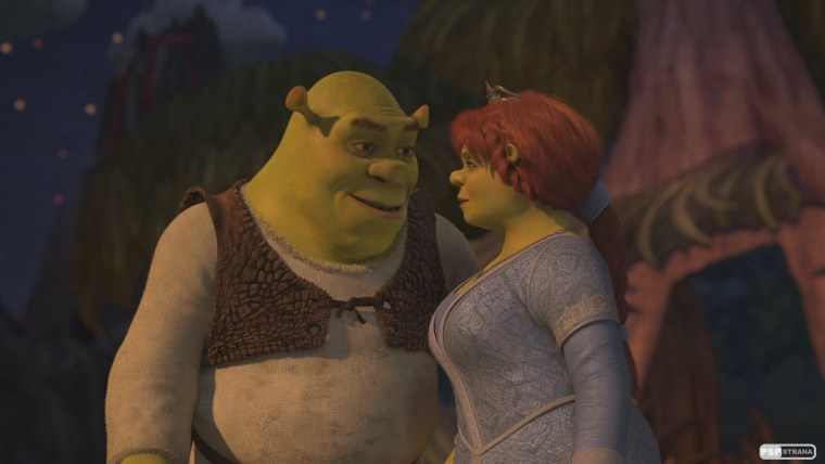 Шрек и Фиона медовый месяц