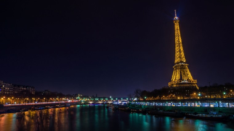 Париж ночью
