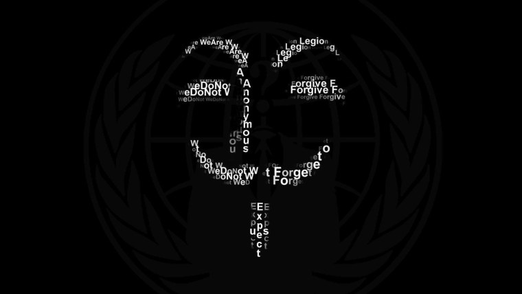 Обои anonymous на рабочий стол