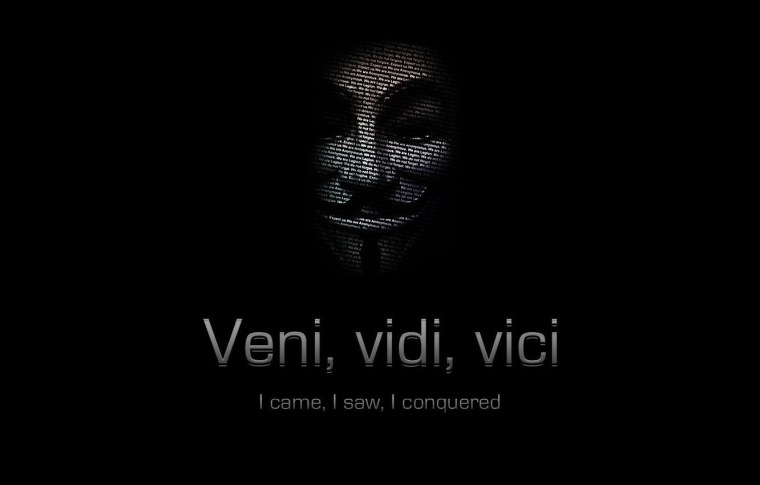 Обои на рабочий стол анонимус