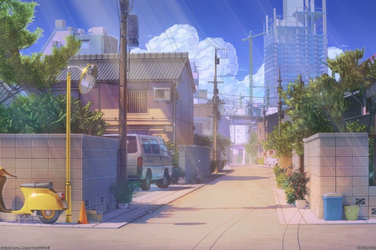 Гача лайф фон школа улица