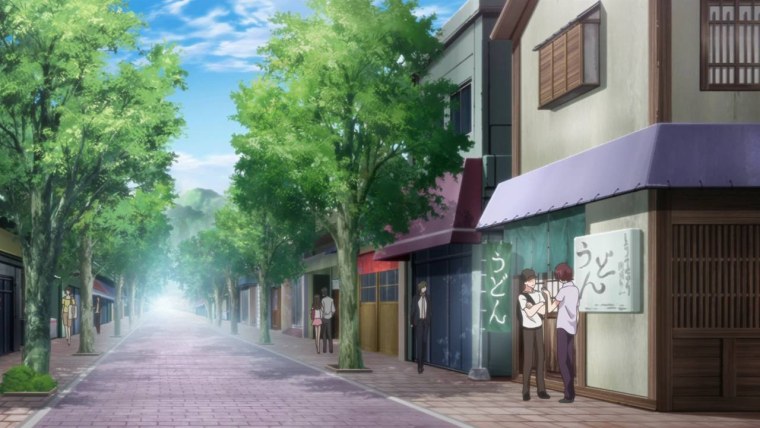 Фон улицы аниме гача лайф