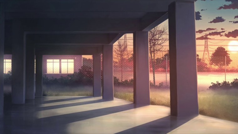 Японские улицы аниме