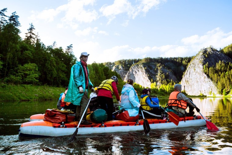 Барга сплав по реке Уральской