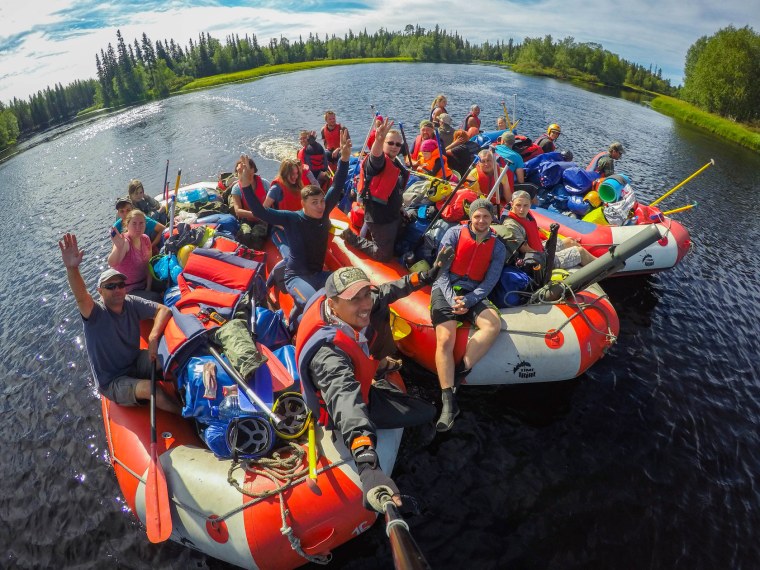 Сплав на рафтах в Карелии по реке Шуя