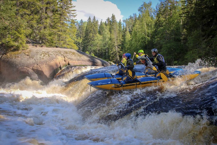 Сплав рафтинг Карелия