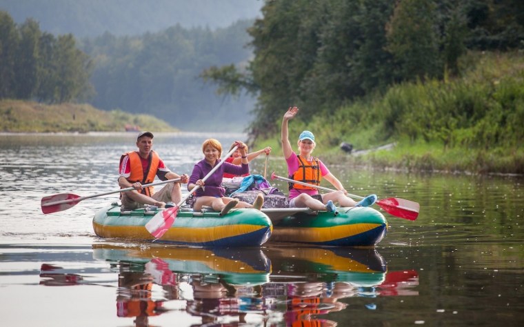 Река ай Башкирия сплав на плотах