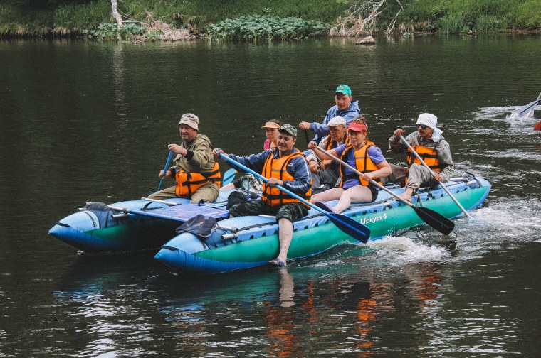 Сплав на катамаранах по реке Чусовая