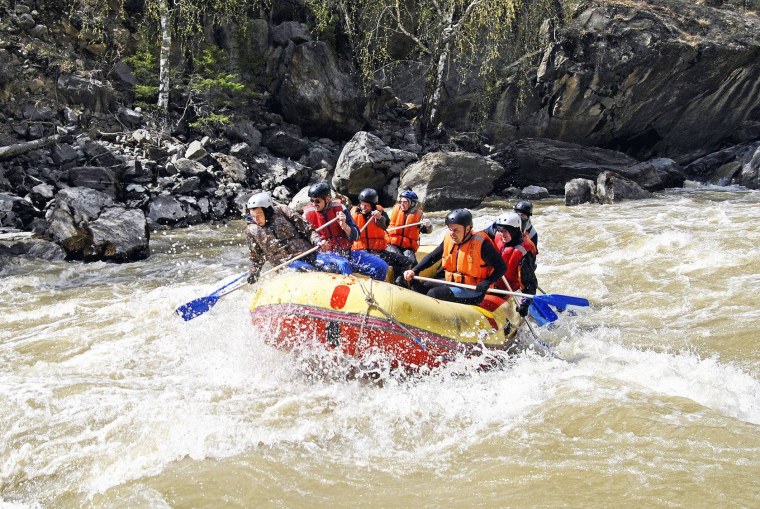 Моторафтинг горный Алтай Катунь