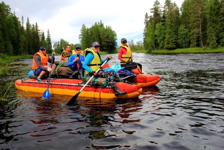 Рафтинг в Карелии