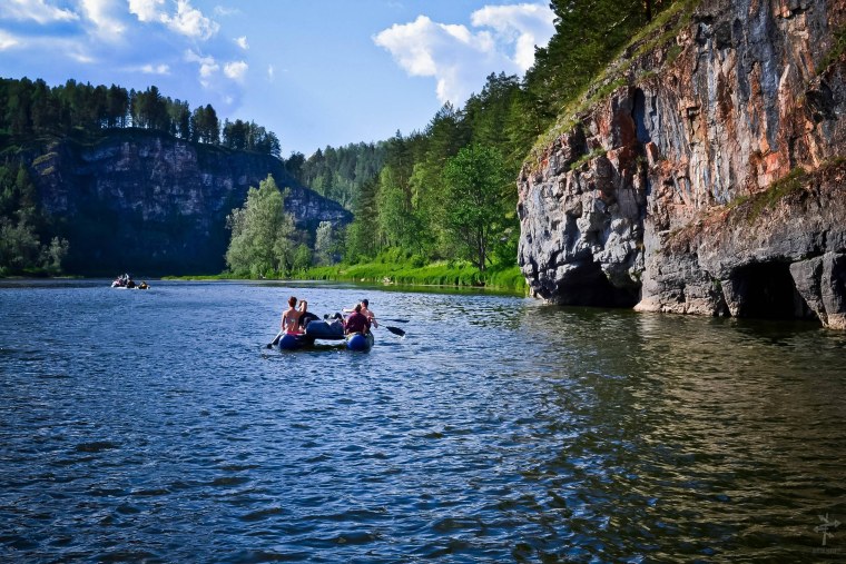 Сплав по Юрюзани