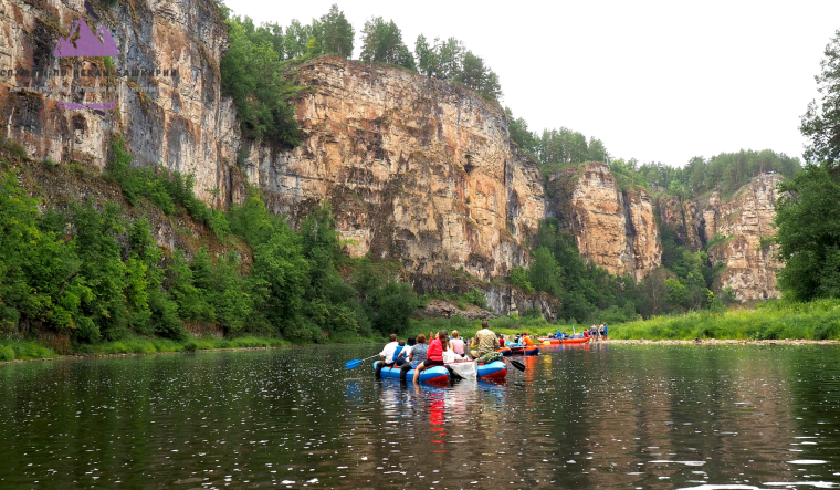 Сплав по реке ай Башкирия