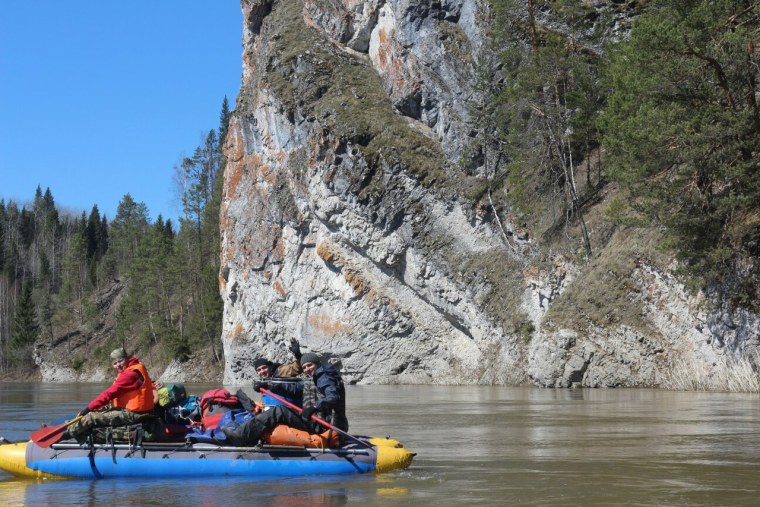 Река Чусовая сплав