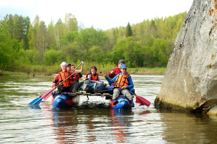 Сплав на катамаранах по реке Чусовая