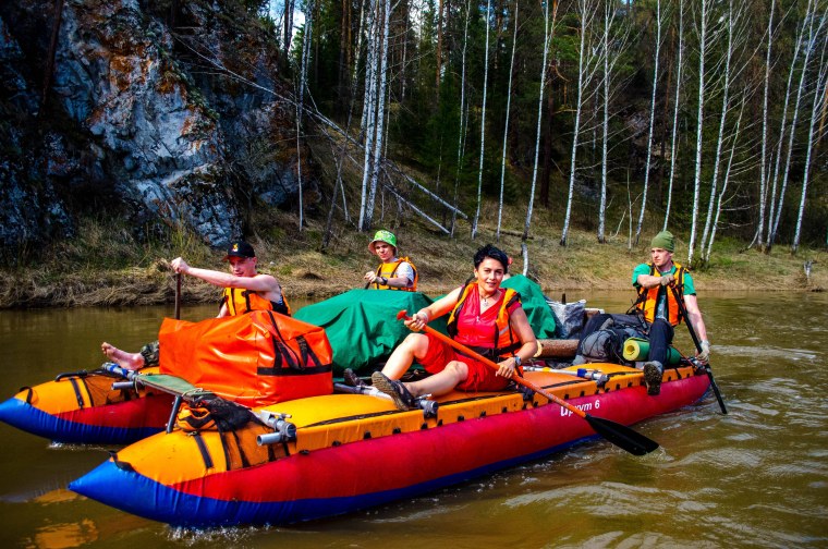 Сплав на катамаранах по Чусовой