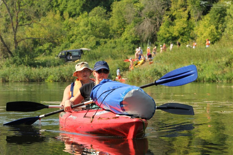 Река Зуша сплав на байдарках