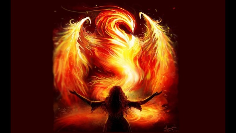 Птица Феникс влюбленных