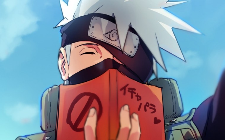 Какаши Хатаке аниме а4