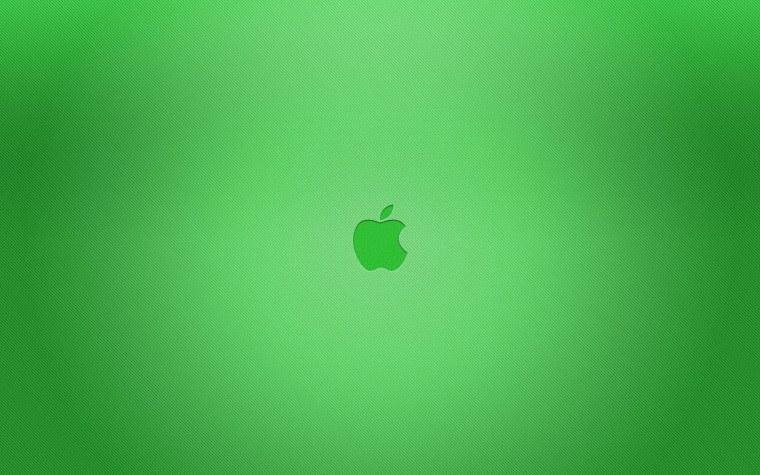 Эпл яблоко на зеленом фоне