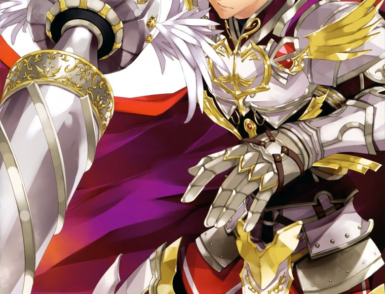 Рыцарь в золотых доспехах аниме