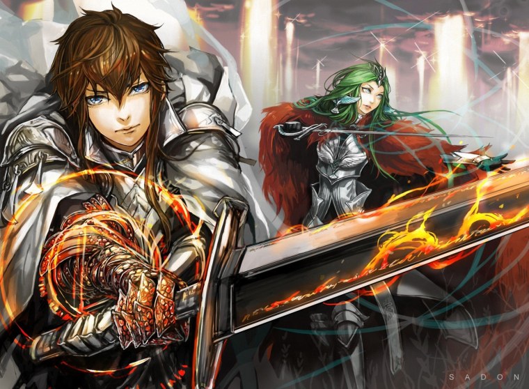 Парень в доспехах