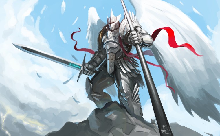 Рыцарь с большим мечом