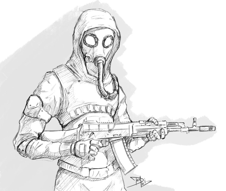 Stalker монолит карандаш