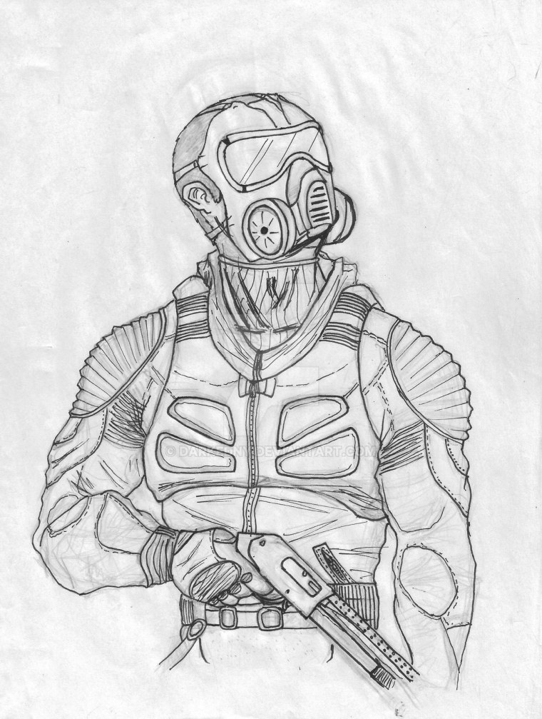 Сталкер наёмники арт