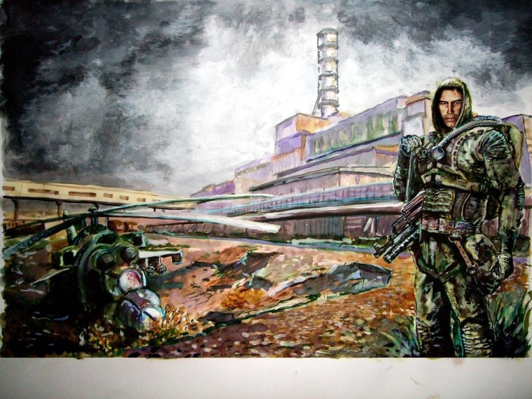 Metro 2033 Артем Pencil Art