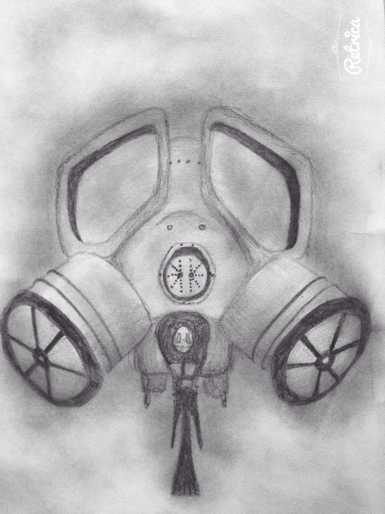 Сталкер рисунки карандашом