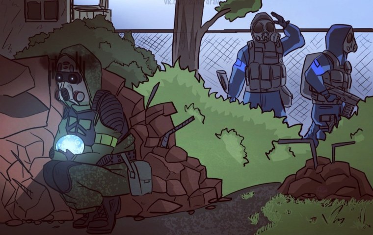 Рисунок спецназовца