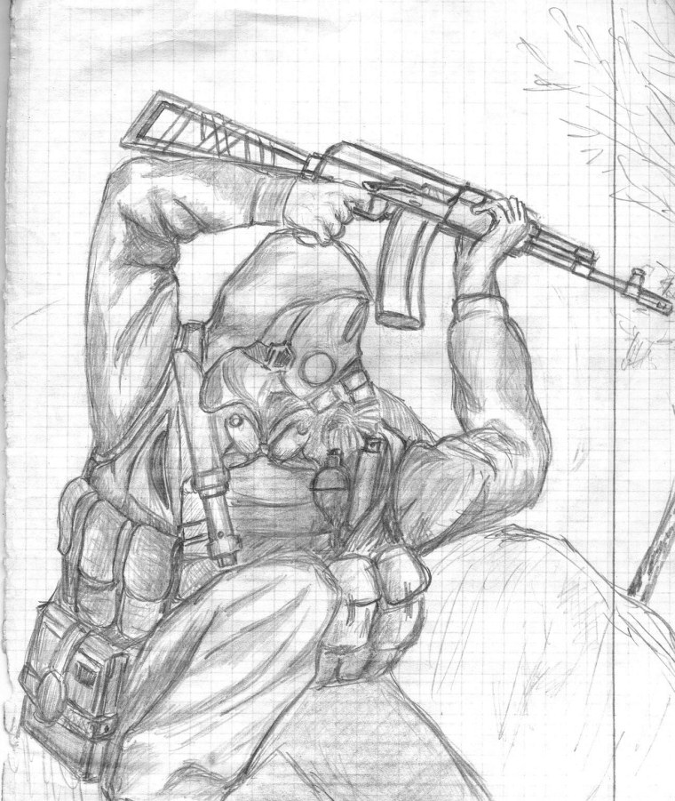 Сталкер девушка МОНОЛИТОВЕЦ арт