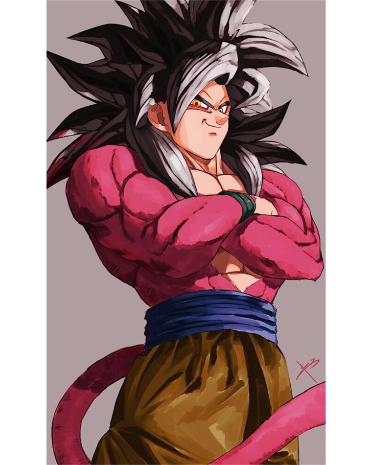 Dragon Ball Гоку супер Саян 4