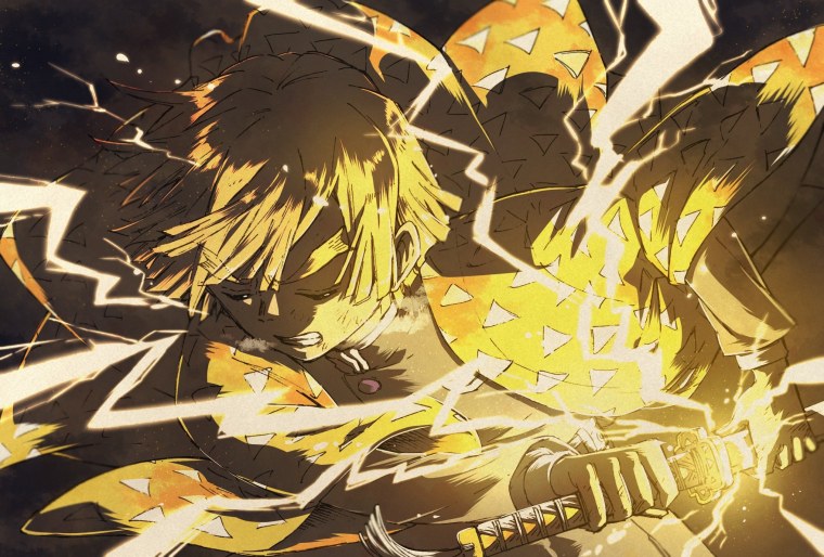 Demon Slayer зеницу