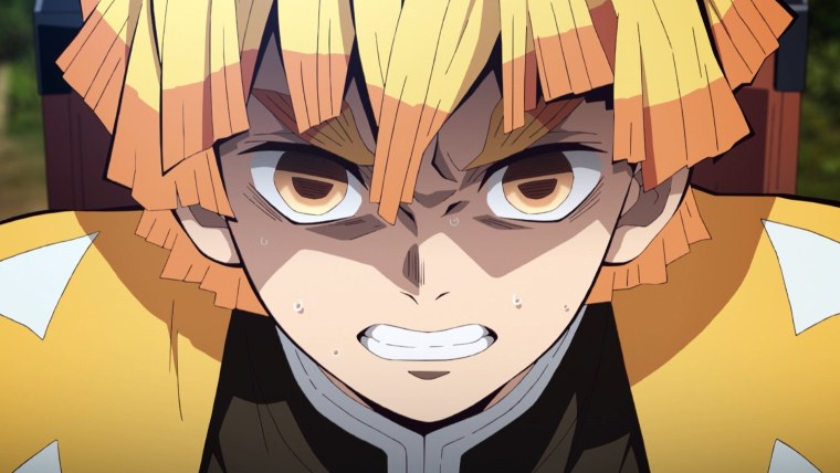 Клинок рассекающий демонов Zenitsu Agatsuma