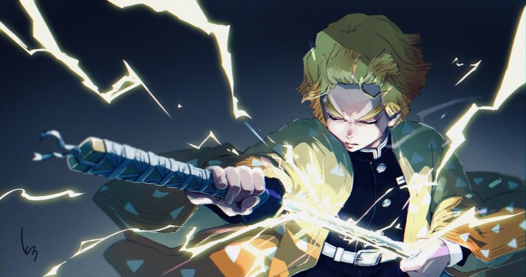 Клинок рассекающий демонов Yaiba Zenitsu