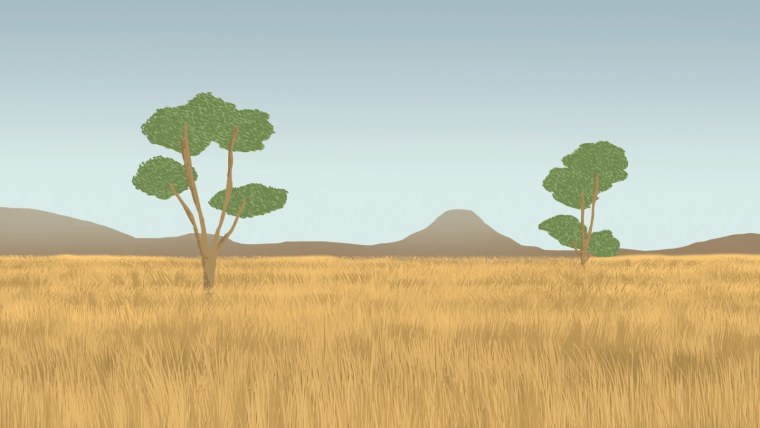 Фон Саванна для детей