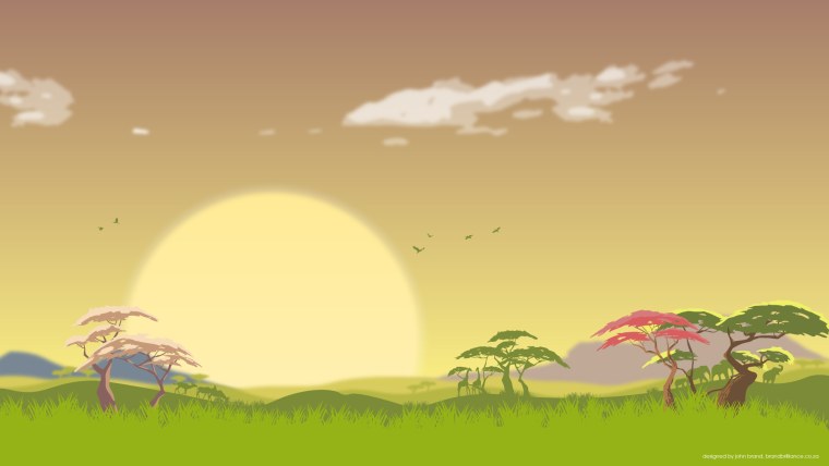 Силуэт Африки