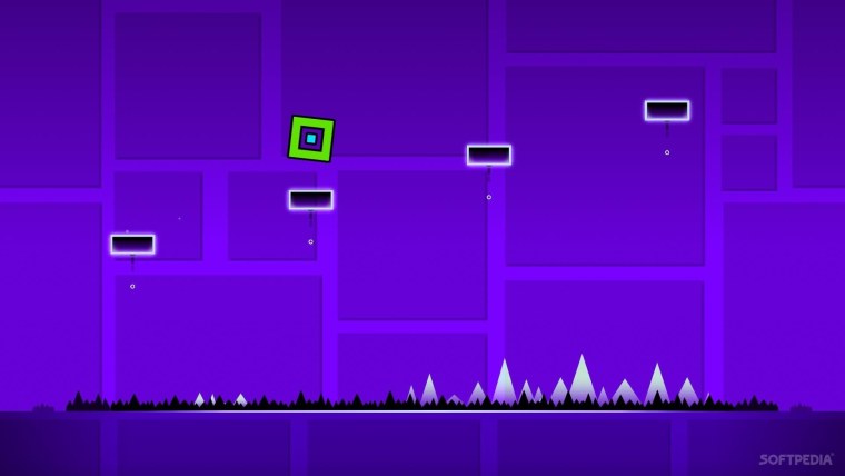 Geometry Dash платформер