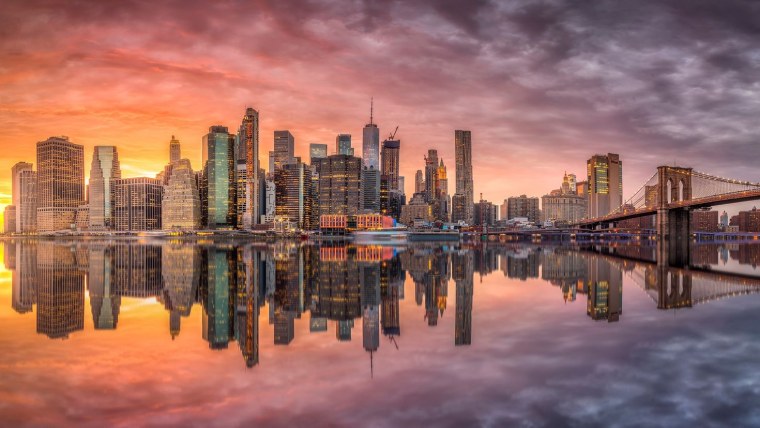 Панорама Нью Йорк 4к