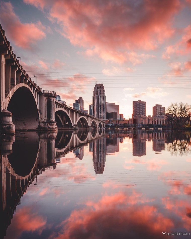 Красивый городской пейзаж